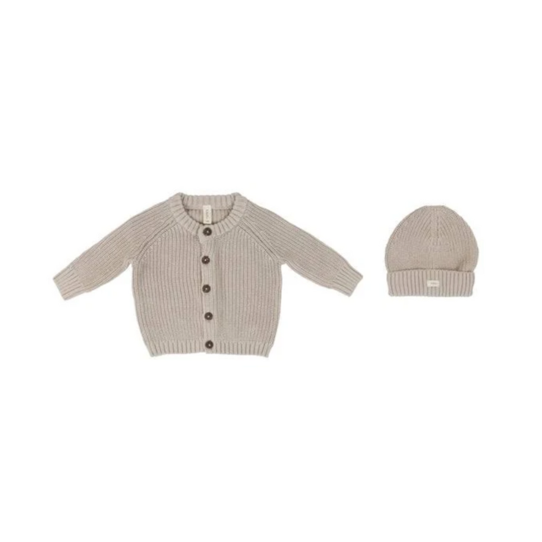 Lilette Chunky Knit Cardigan - CKC-NATT