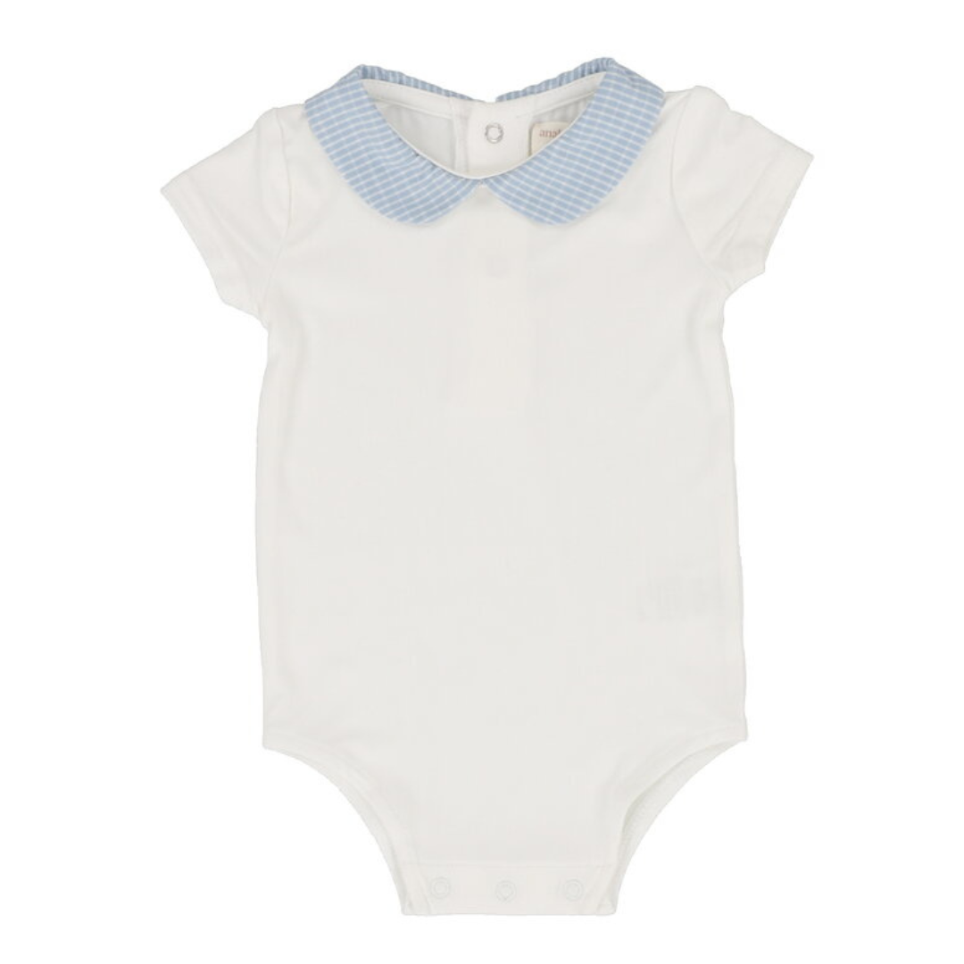 Analogie Windowpane Collar Onesie - WPO-SS25