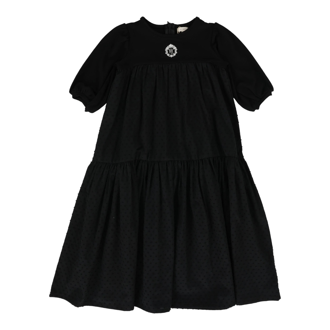Lil Legs Emblem Maxi Dress Three Quarter Sleeve - EMDQ-SS25