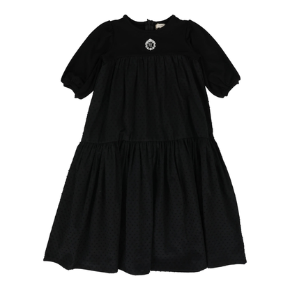 Lil Legs Emblem Maxi Dress Three Quarter Sleeve - EMDQ-SS25