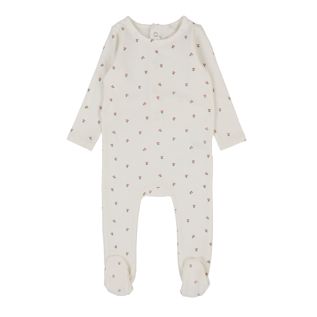 Analogie Cherry Floral Footie - GDFF-SS25