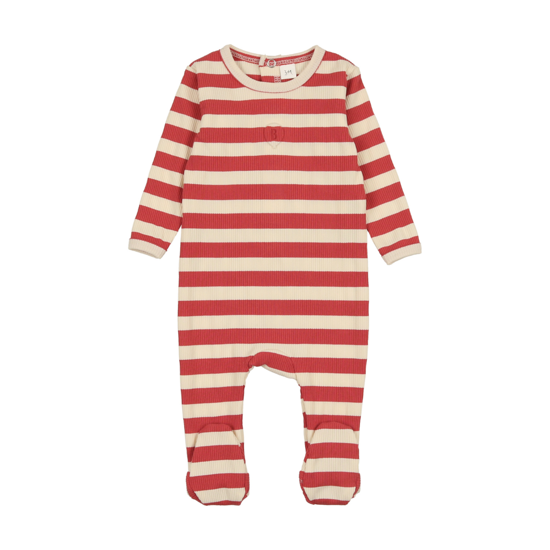 Bonjoy Striped Footie - SP25095F
