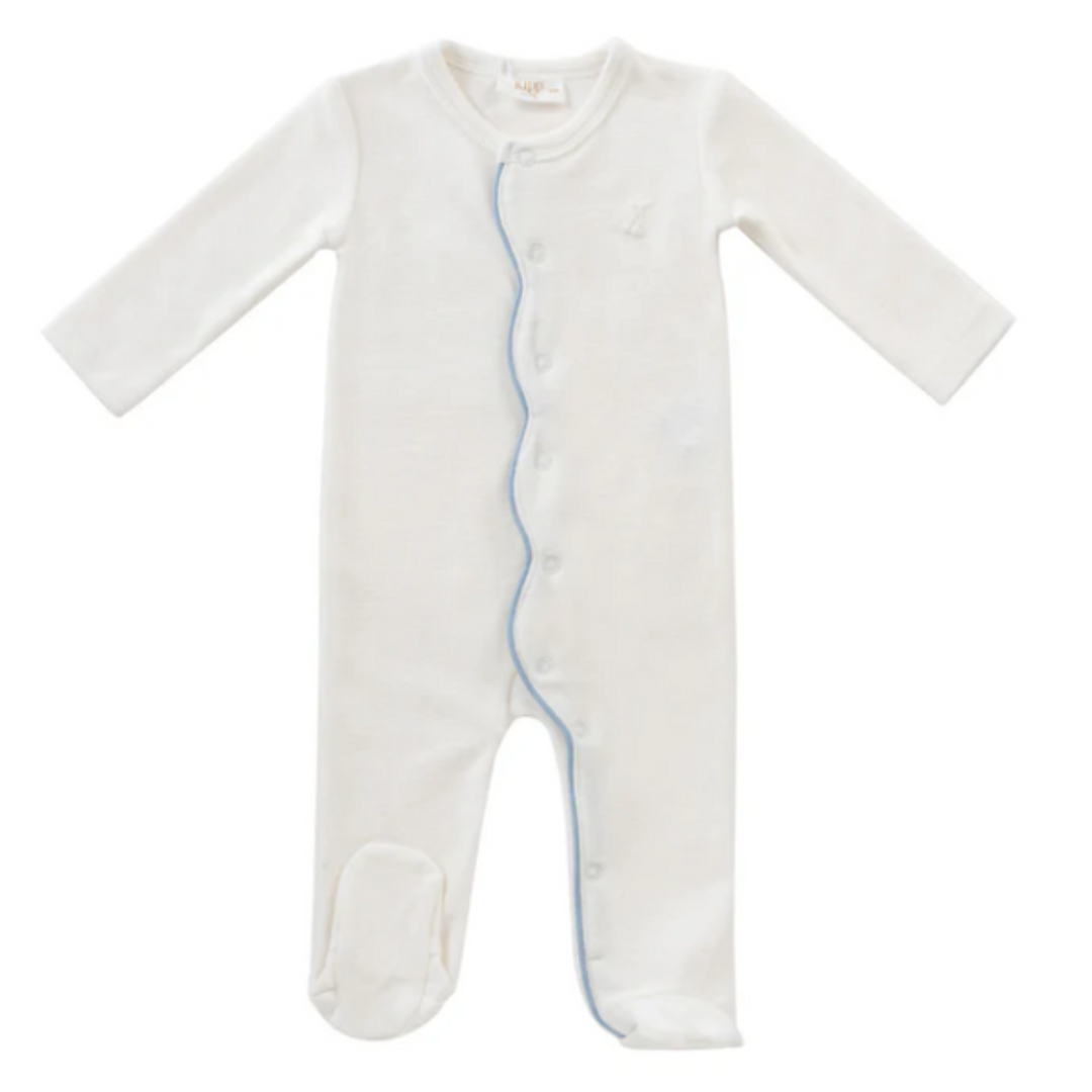 Kipp Scallop Terry Romper - TD3101