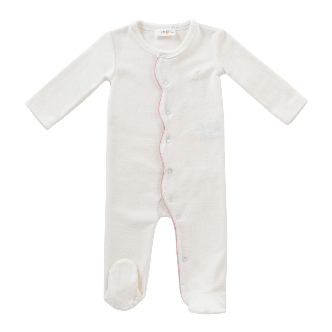 Kipp Scallop Terry Romper - TD3101