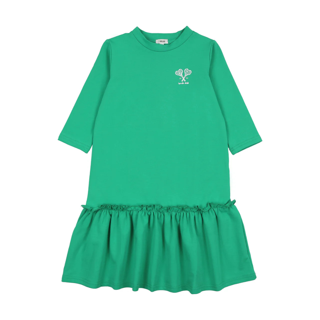 Bonjoy Girls 3/4 Sleeve Tennis Dress - BTS25008LD