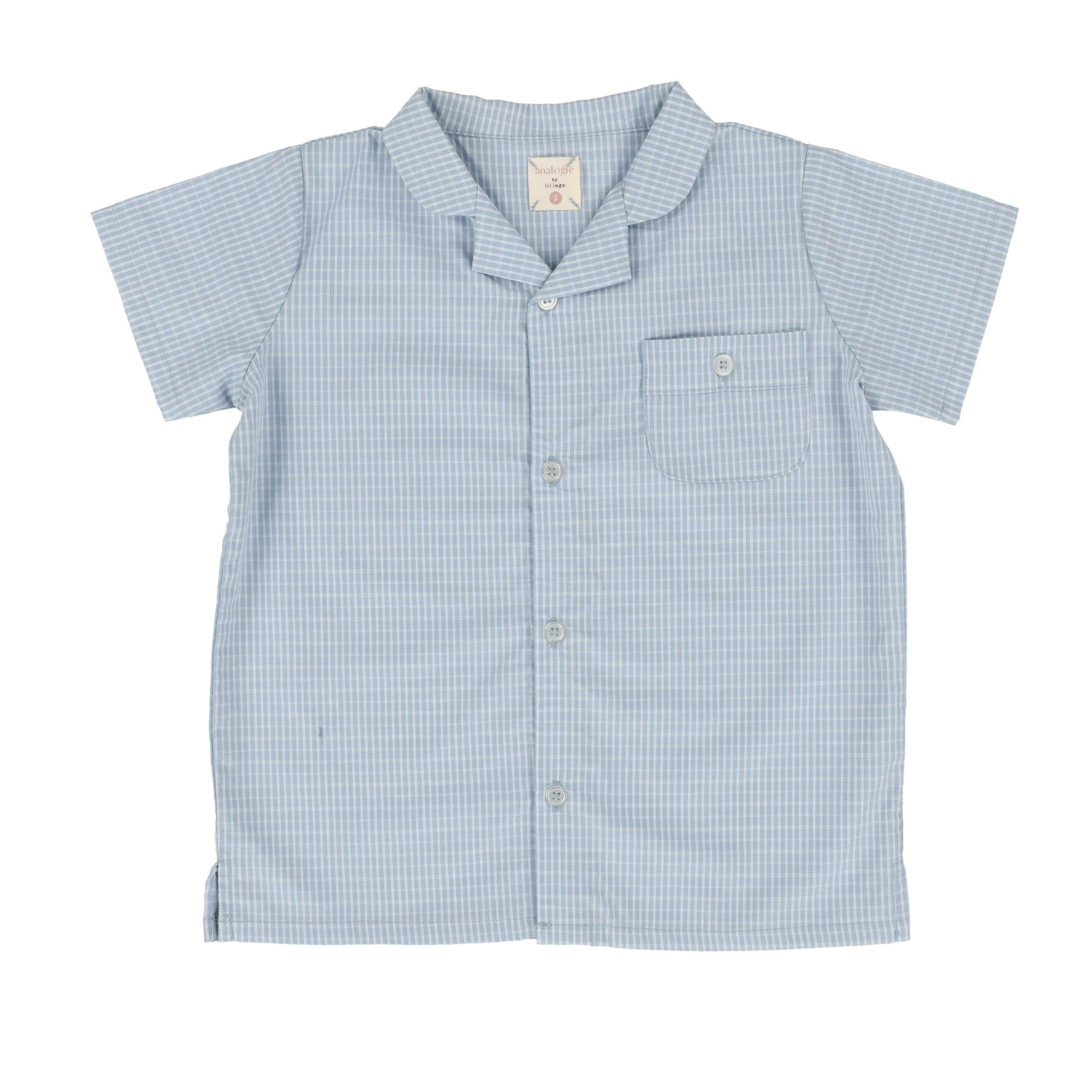 Analogie Windowpane Collar Shirt - WPCS-SS25
