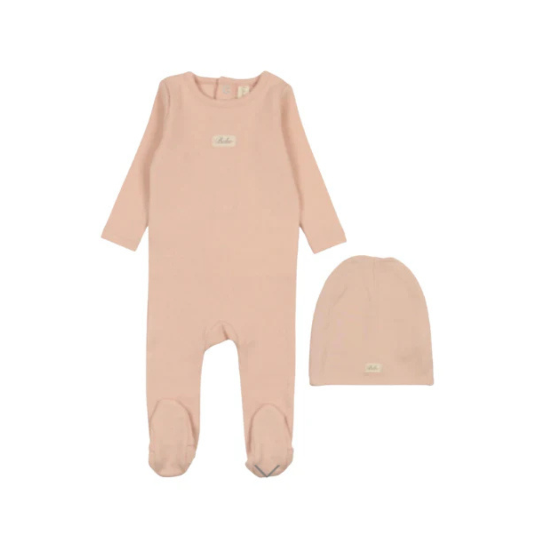Lilette Pointelle Bebe Footie Set - PBF-B-SHLP
