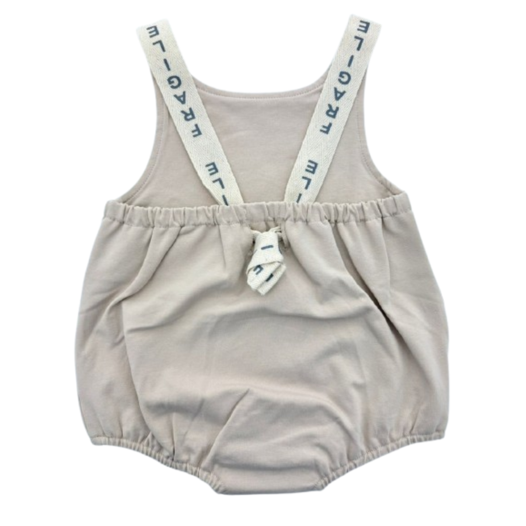 Fragile Cotton Spandex Bubble With Fragile Tape Straps - SB5CP7125B