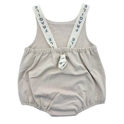 Fragile Cotton Spandex Bubble With Fragile Tape Straps - SB5CP7125B