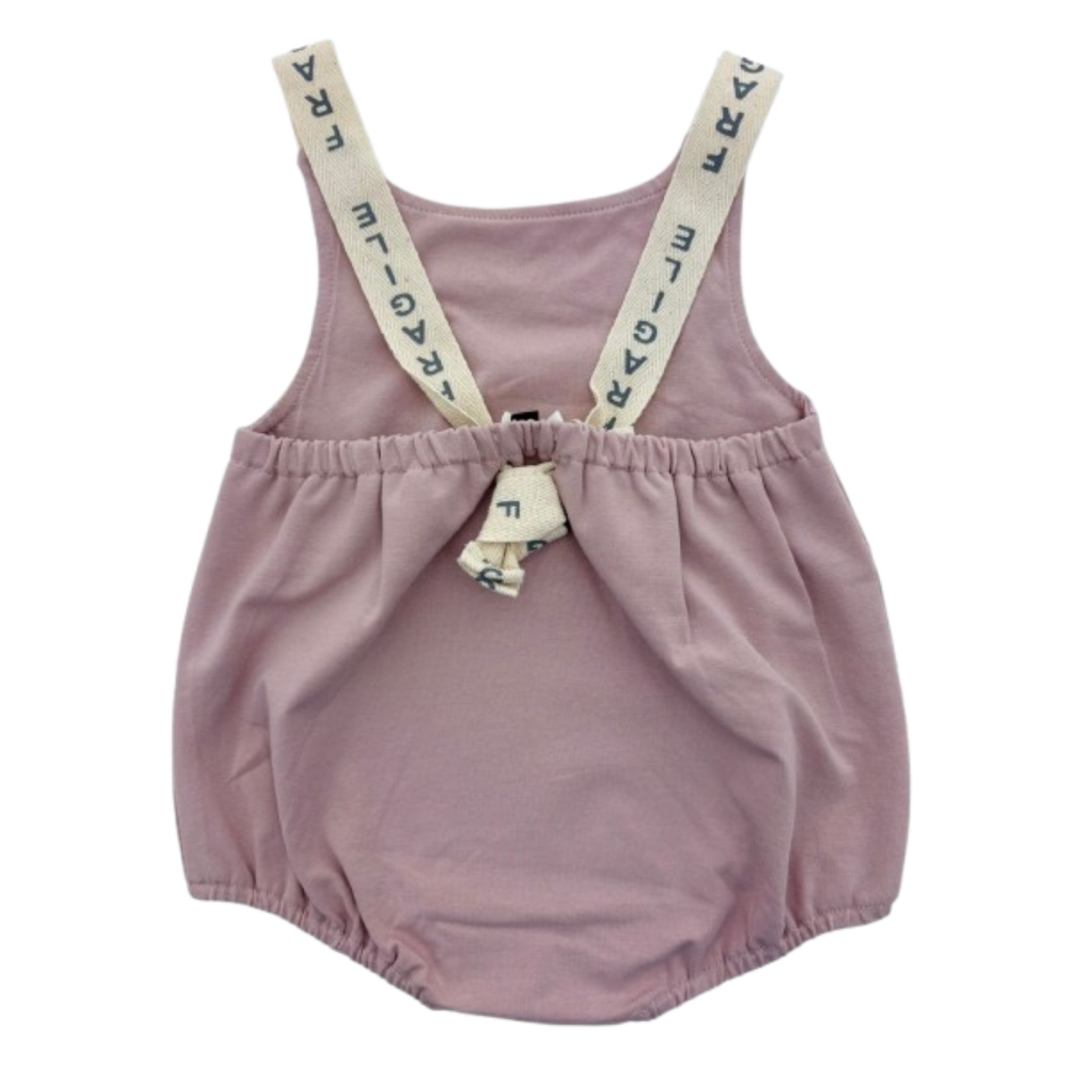 Fragile Cotton Spandex Bubble With Fragile Tape Straps - SB5CP7125B
