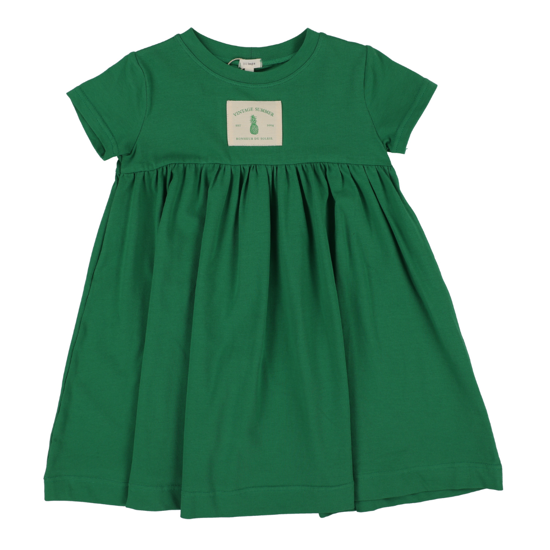 Lil Legs Patch Dress Short Sleeve - CPDS-SS25