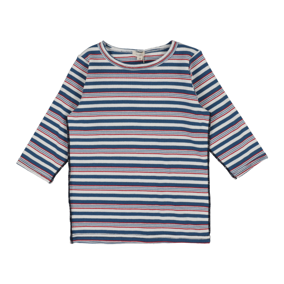 Lil Legs Basic Girl Tee Three Quarter Sleeve Tee - CBTQ-SS25