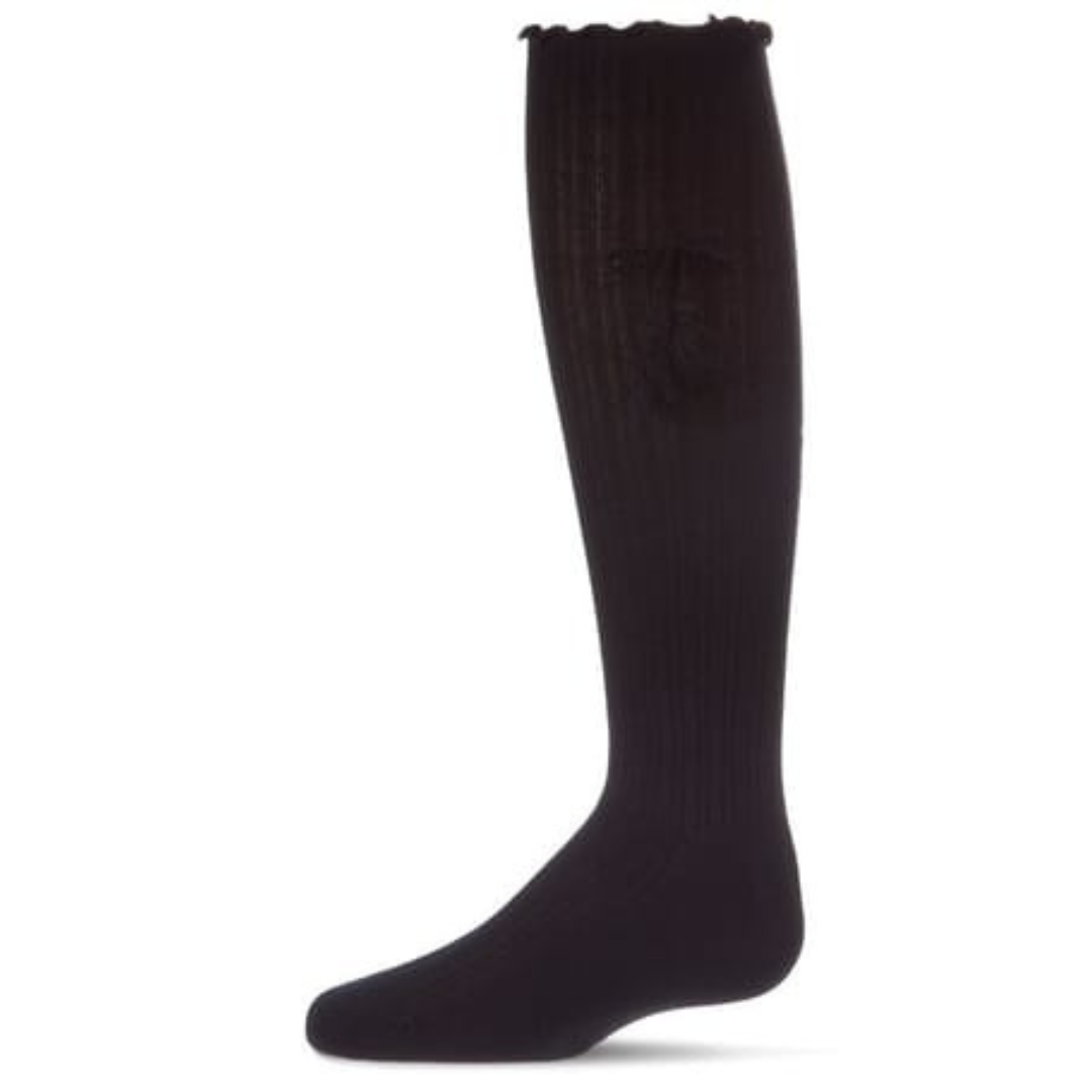 Memoi Tassle Bow Knee High - MKF-7217