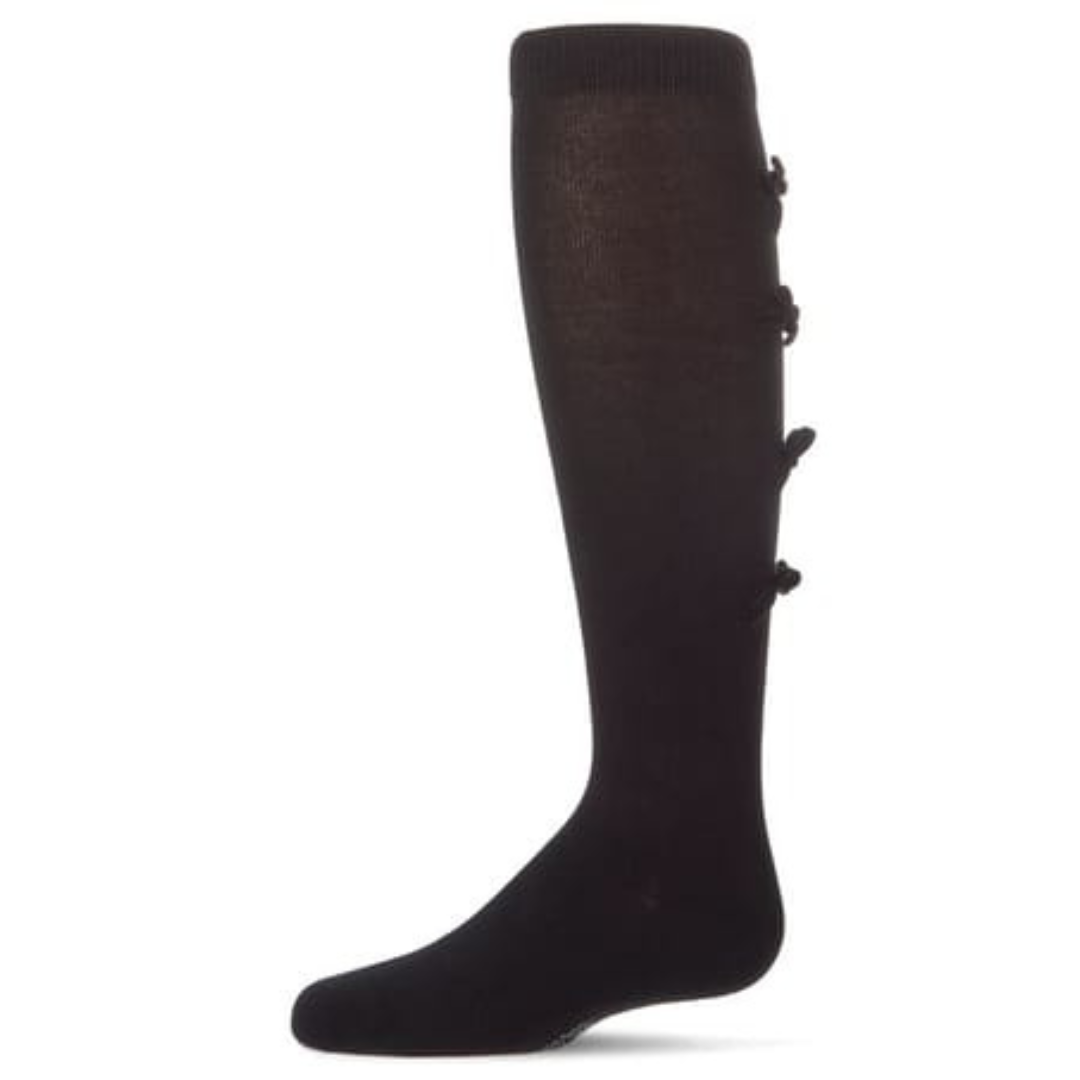 Memoi Back Bows Knee High - MKF-7204
