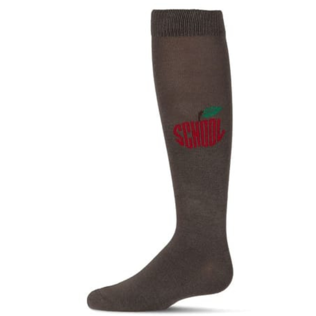 Memoi School Apple Knee High - MKF-7205