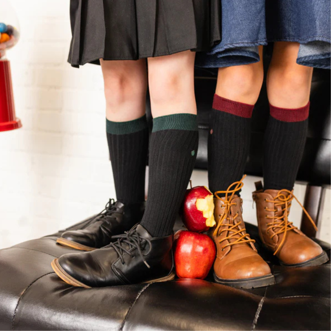 JRP Apple Motif Knee Socks - SAPM