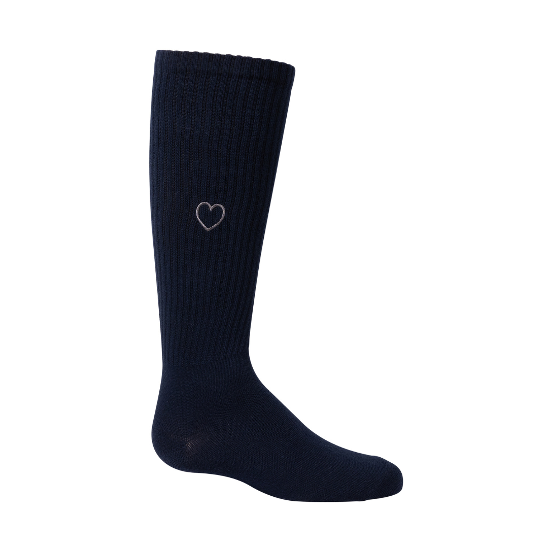 Zubii Embroidered Heart Knee - 1375-Z