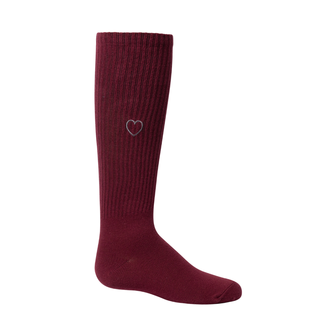 Zubii Embroidered Heart Knee - 1375-Z