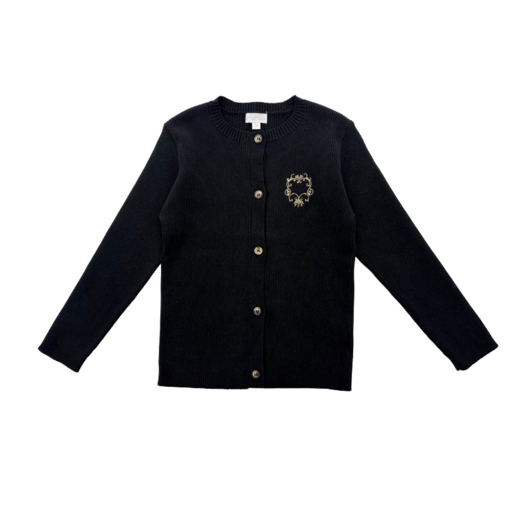 Nino Boy Emblem Cardigan - 25302