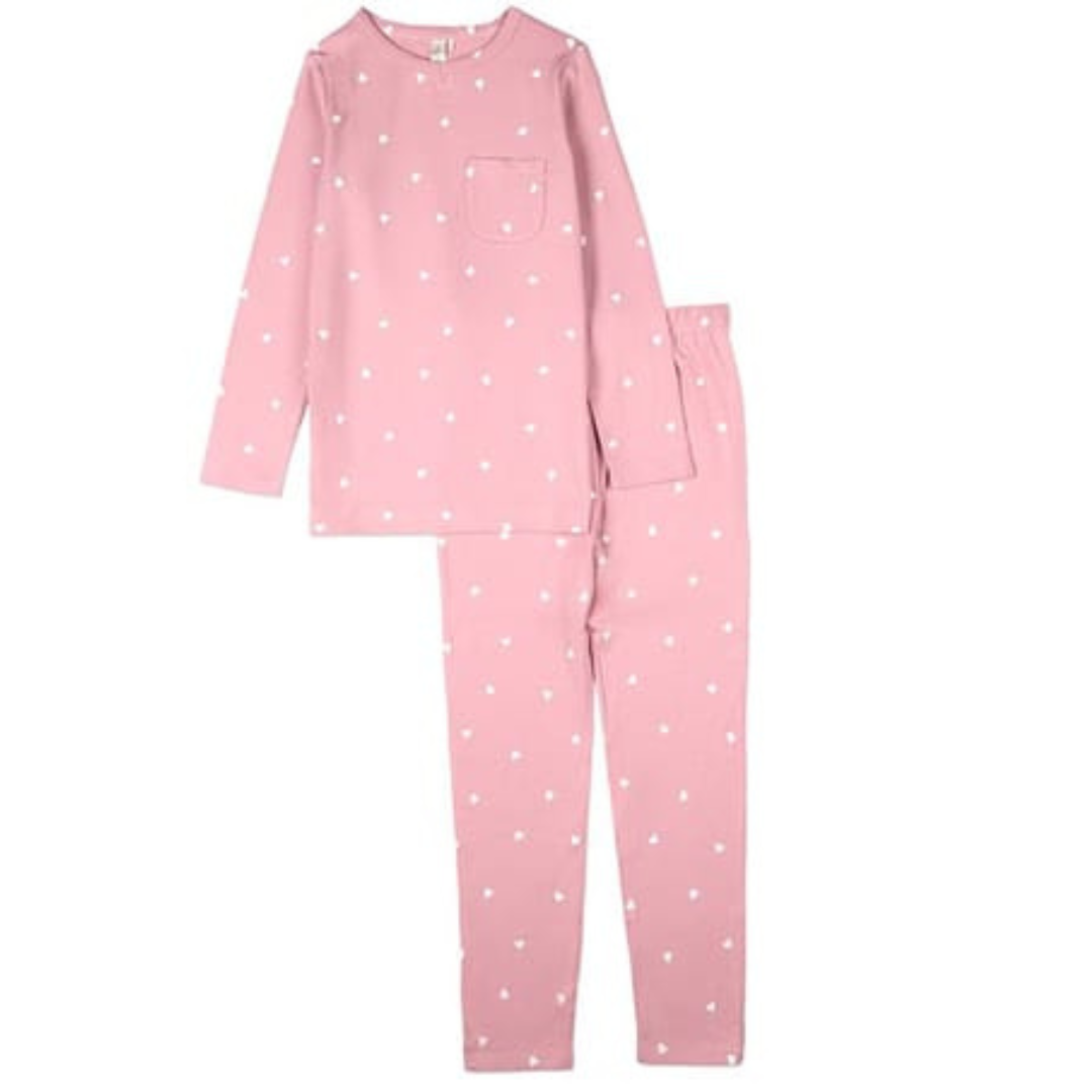 MiniMoi Kind Hearts 2 Pc Pajama Set - IBJ09690
