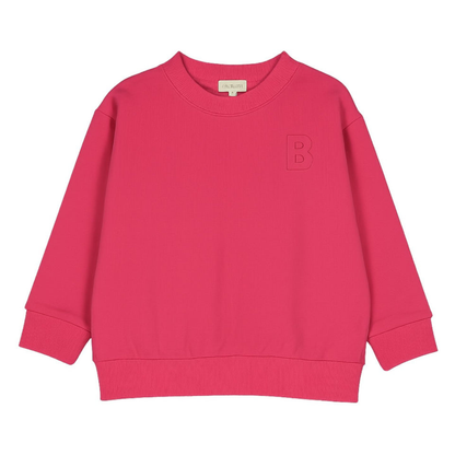 Bonjoy Embossed B Sweatshirt - BTW25008T