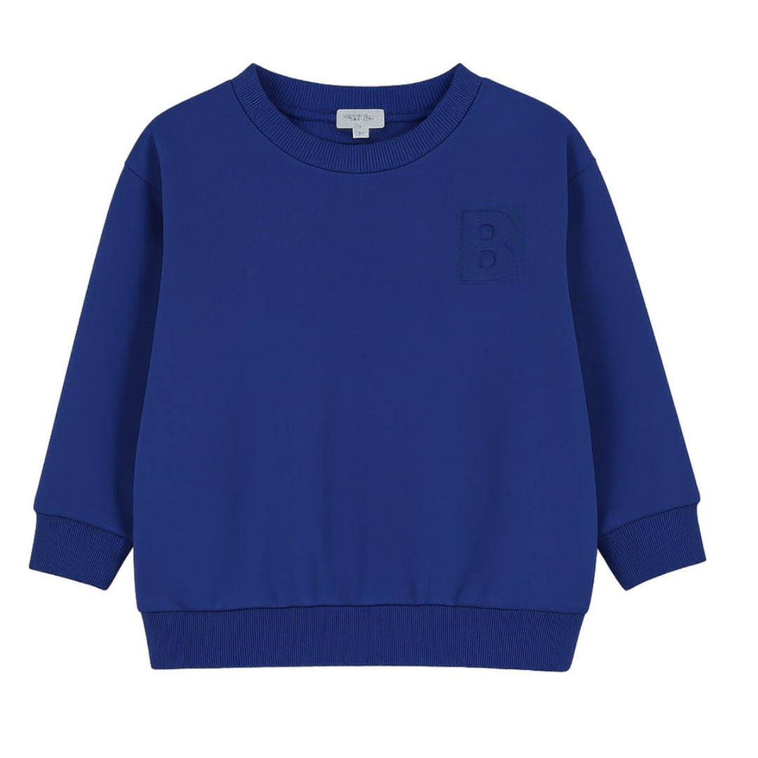 Bonjoy Embossed B Sweatshirt - BTW25008T