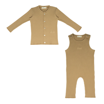 Crew Mini Ziki Rib Overall Set - AL3065