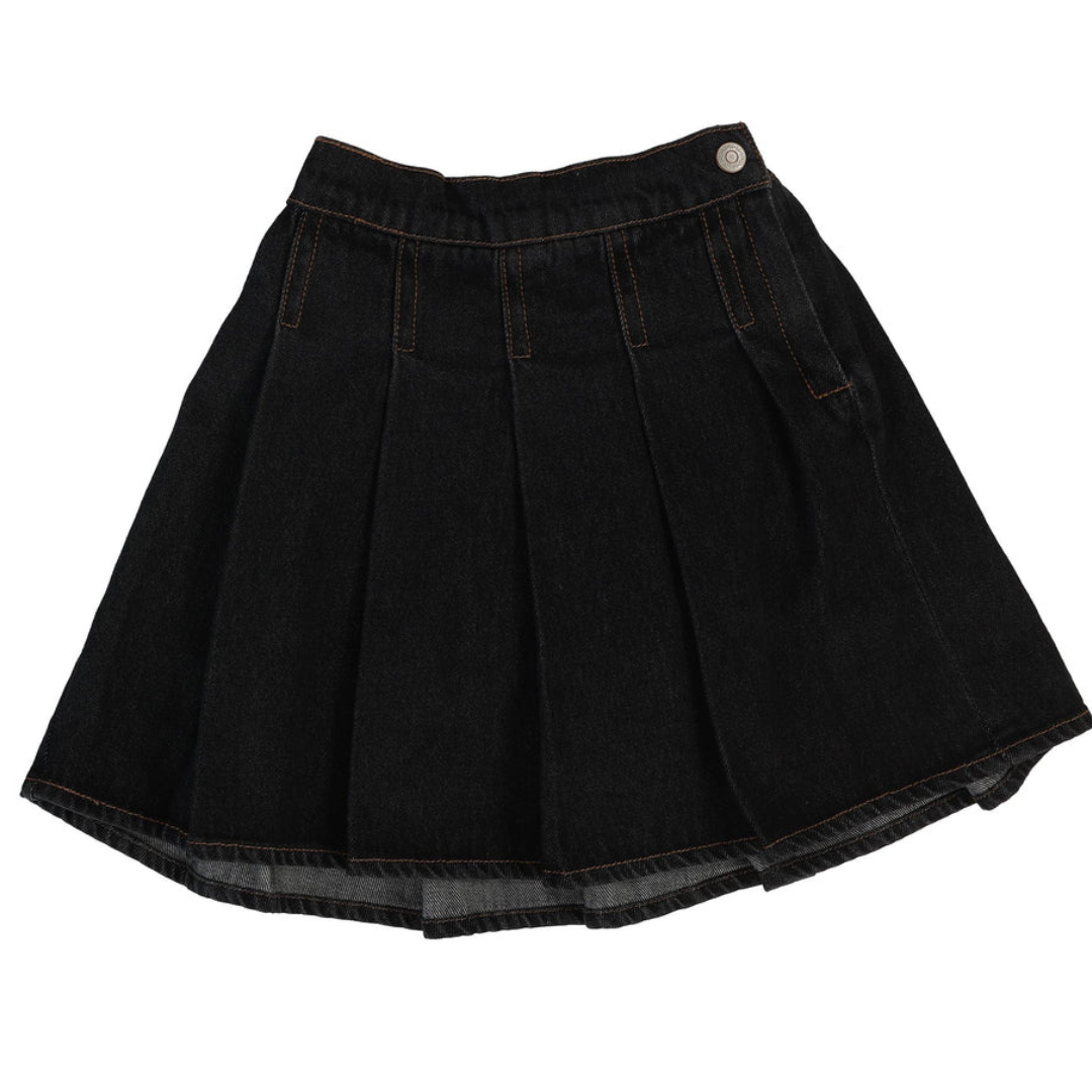 Analogie Pleated Denim Skirt - PDS-AW25