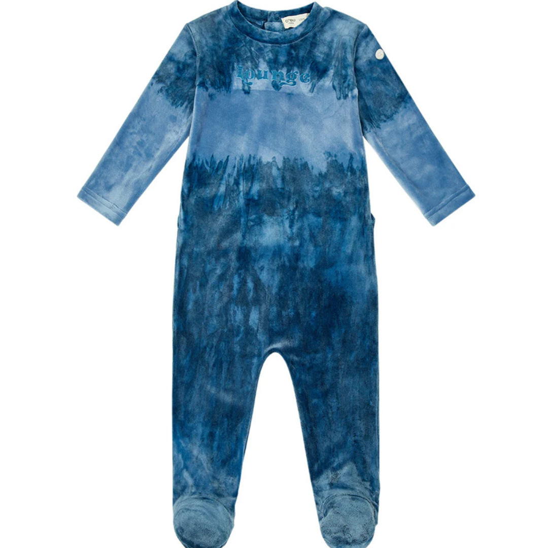 Crew Lounge Tie Dye Footies - SG3017