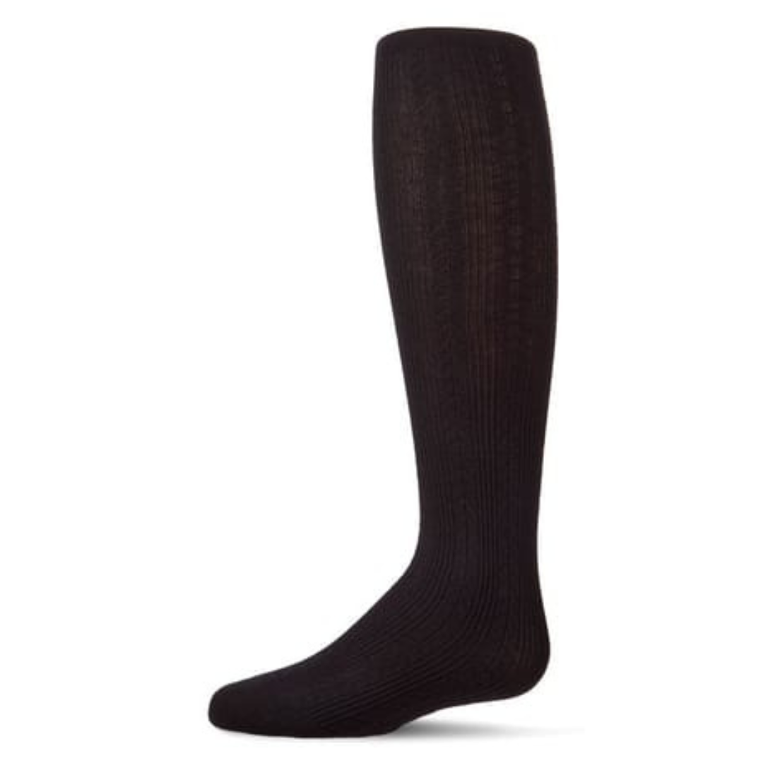 Memoi Multi Arrow Rib Cotton Tights - MKF-3103
