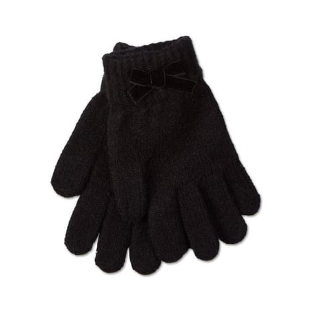 Memoi Bow Cuffed Gloves - MKA-313