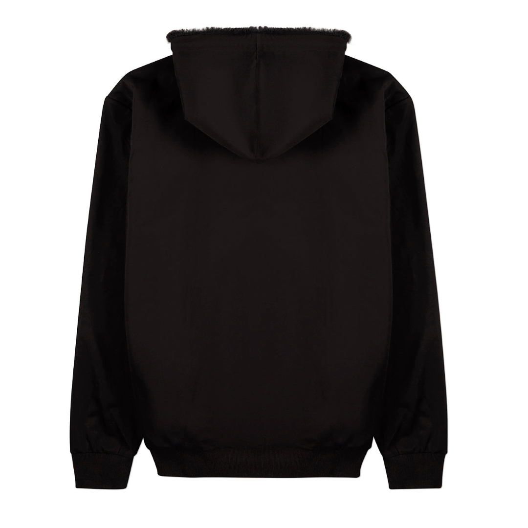 Memoi Mens Faux Fur Zip Up Hoodie - MMJ-005 | Hosiery Plus