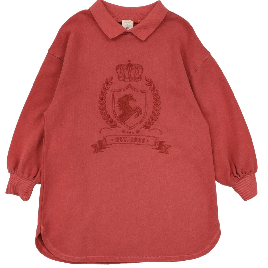 Analogie Emblem Sweatshirt Dress - EMSD