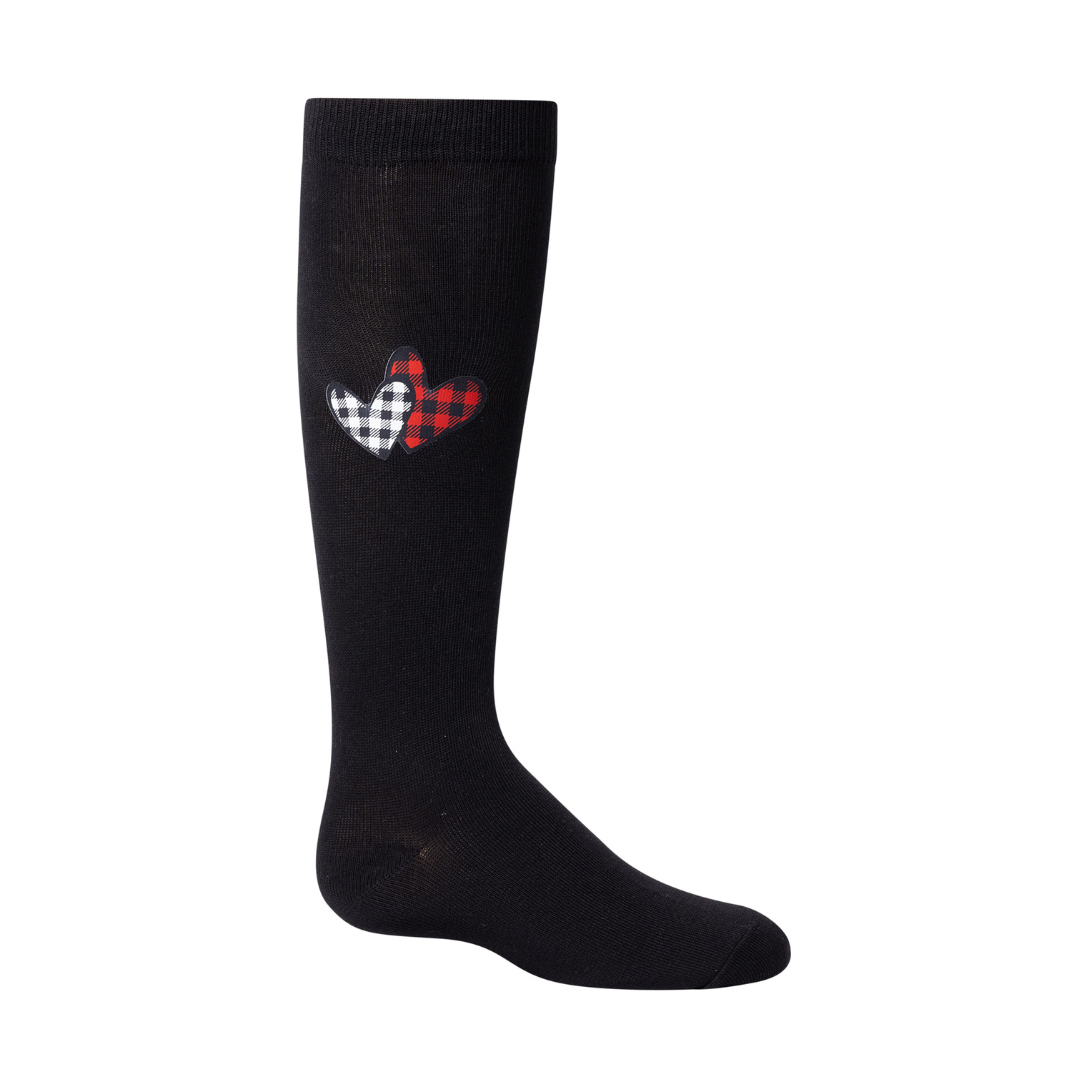 Zubii Checkered Heart Knee - 1345