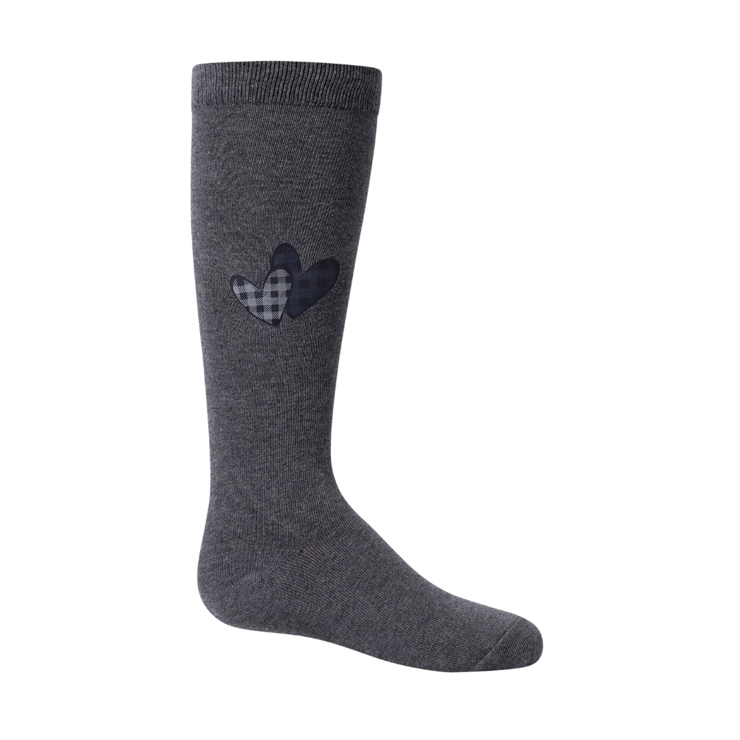 Zubii Checkered Heart Knee - 1345