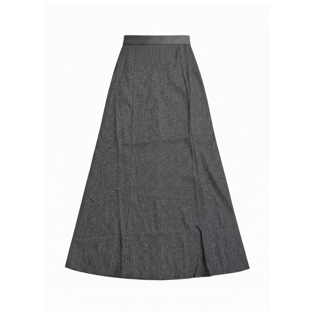 Yal Tweed Sidee Zip Skirt - SK4691