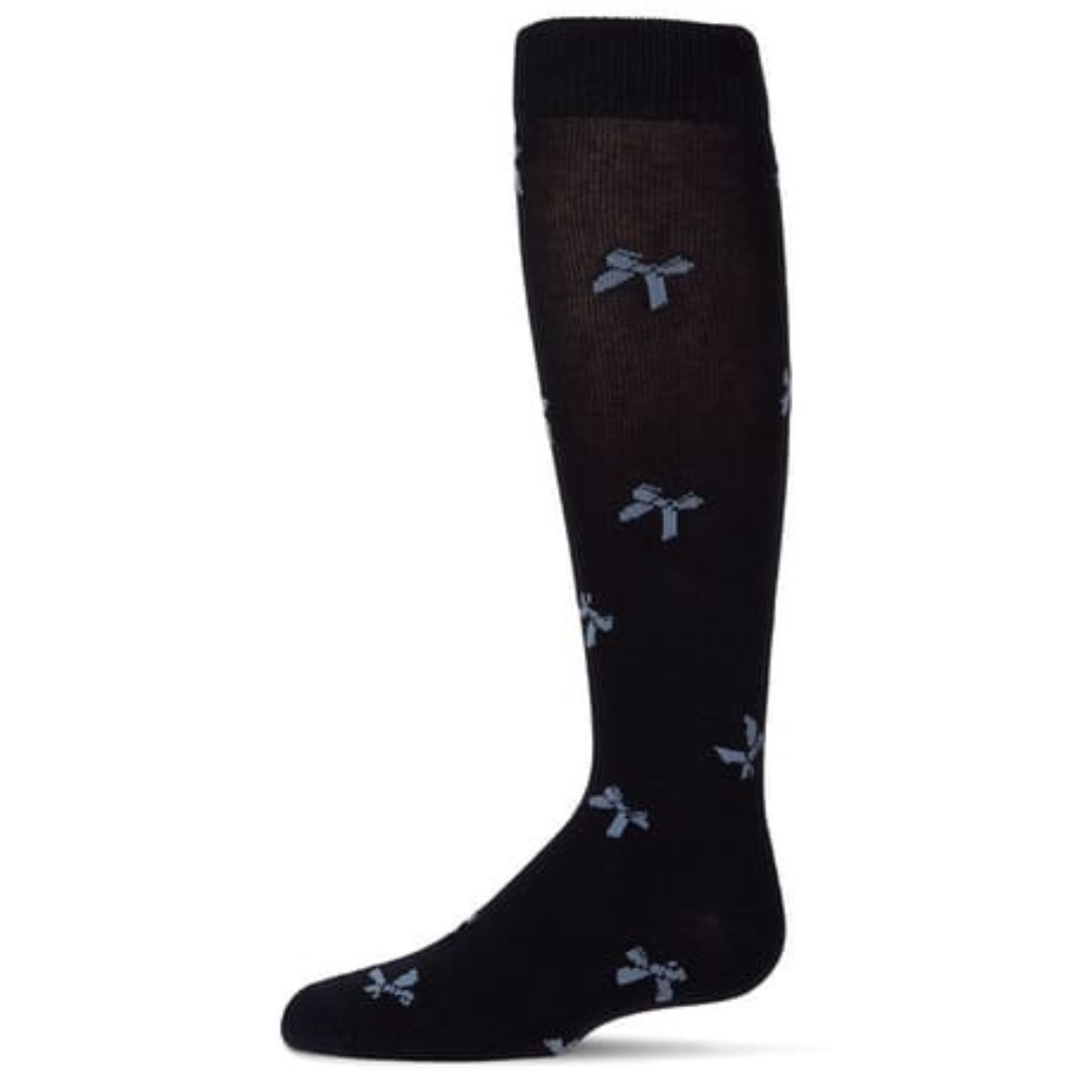 Memoi Multi Bow Knee High - MKF-7221