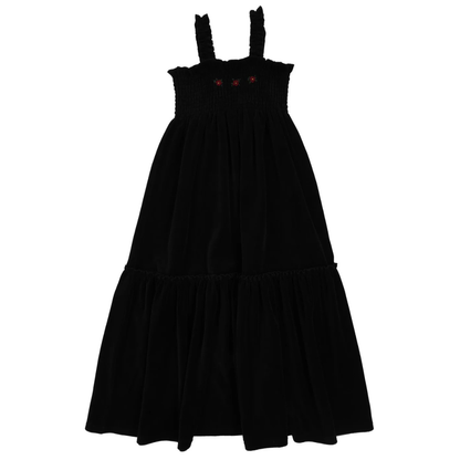 Lil Legs Velour Smocked Maxi - LVSMM
