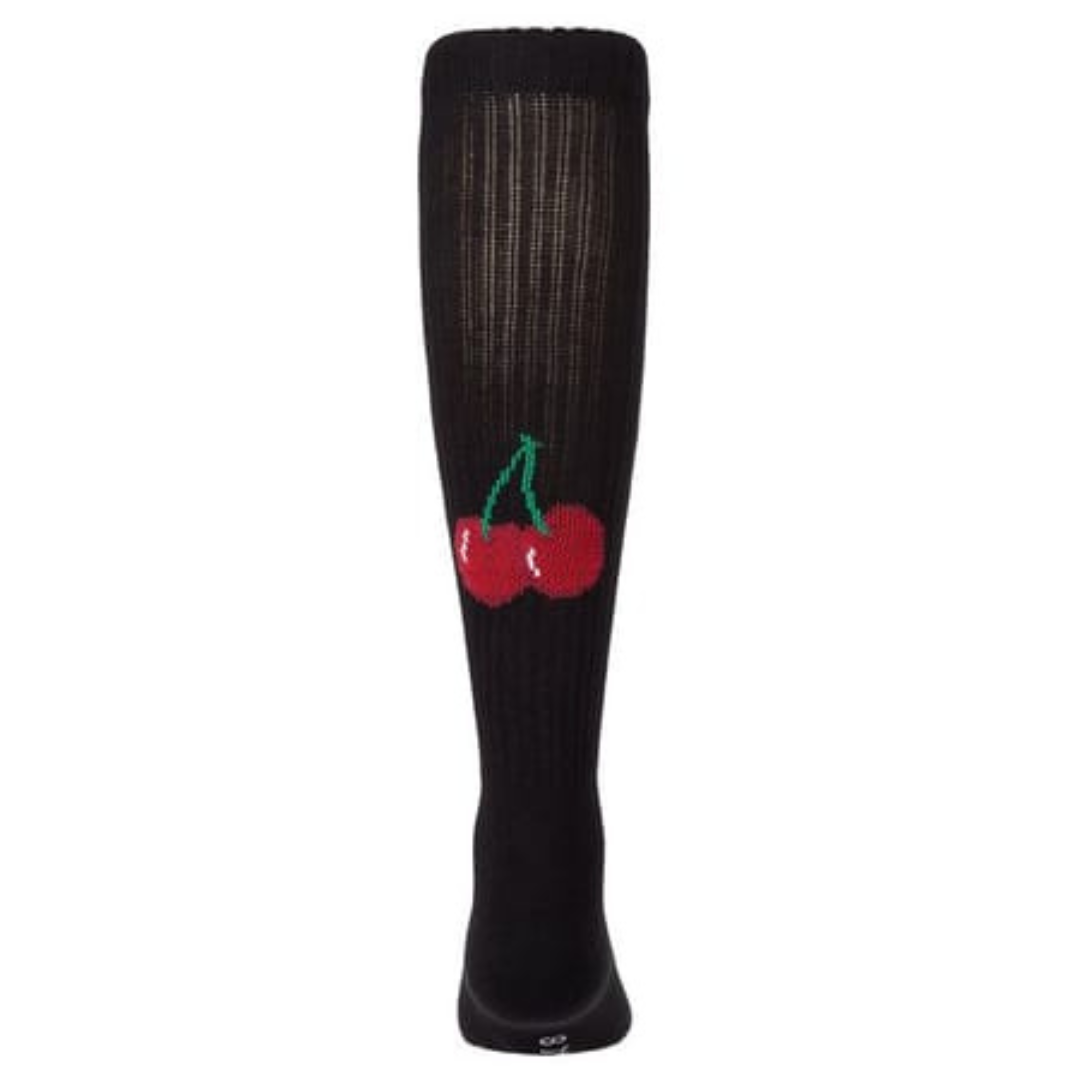 Memoi Back Cherry Knee High - MKF-7201
