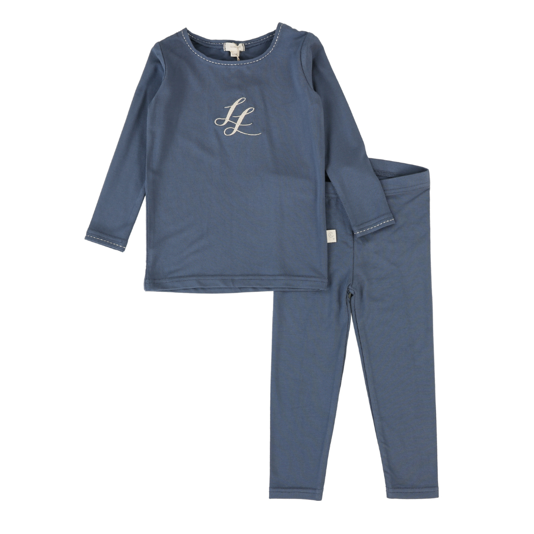 Lil Legs Emblem Lounge Set - LBELS