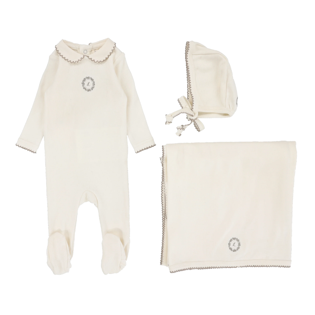 Lilette Emblem Embroidered Layette Set - EELS
