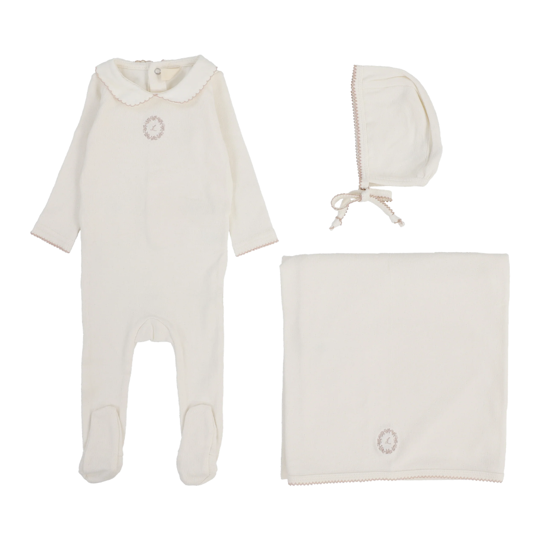 Lilette Emblem Embroidered Layette Set - EELS
