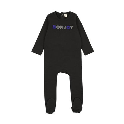 Bonjoy Rhinestone Footie - BLW253315F
