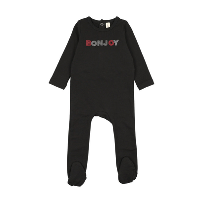 Bonjoy Rhinestone Footie - BLW253315F