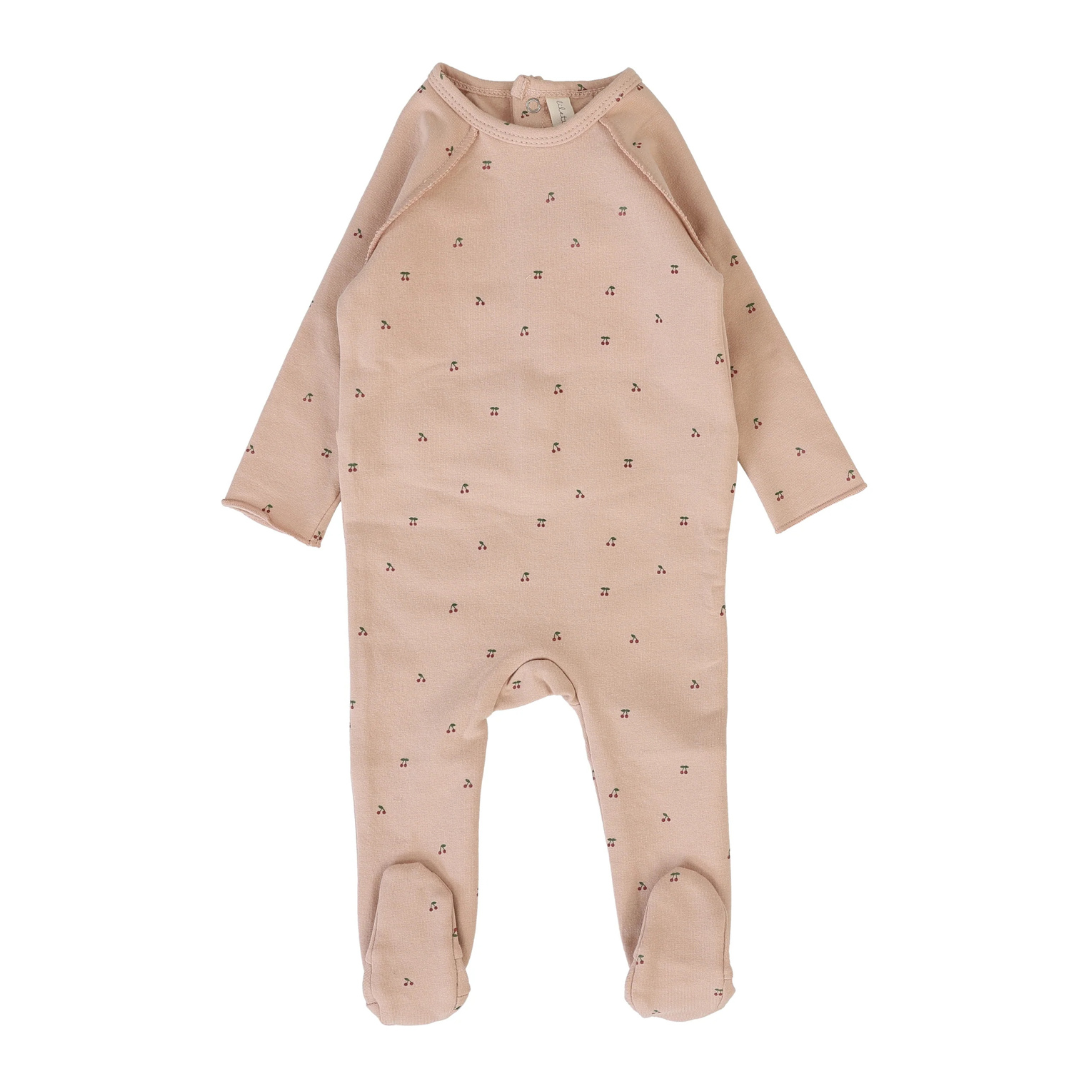 Lilette Cherry Print Footie - CPF