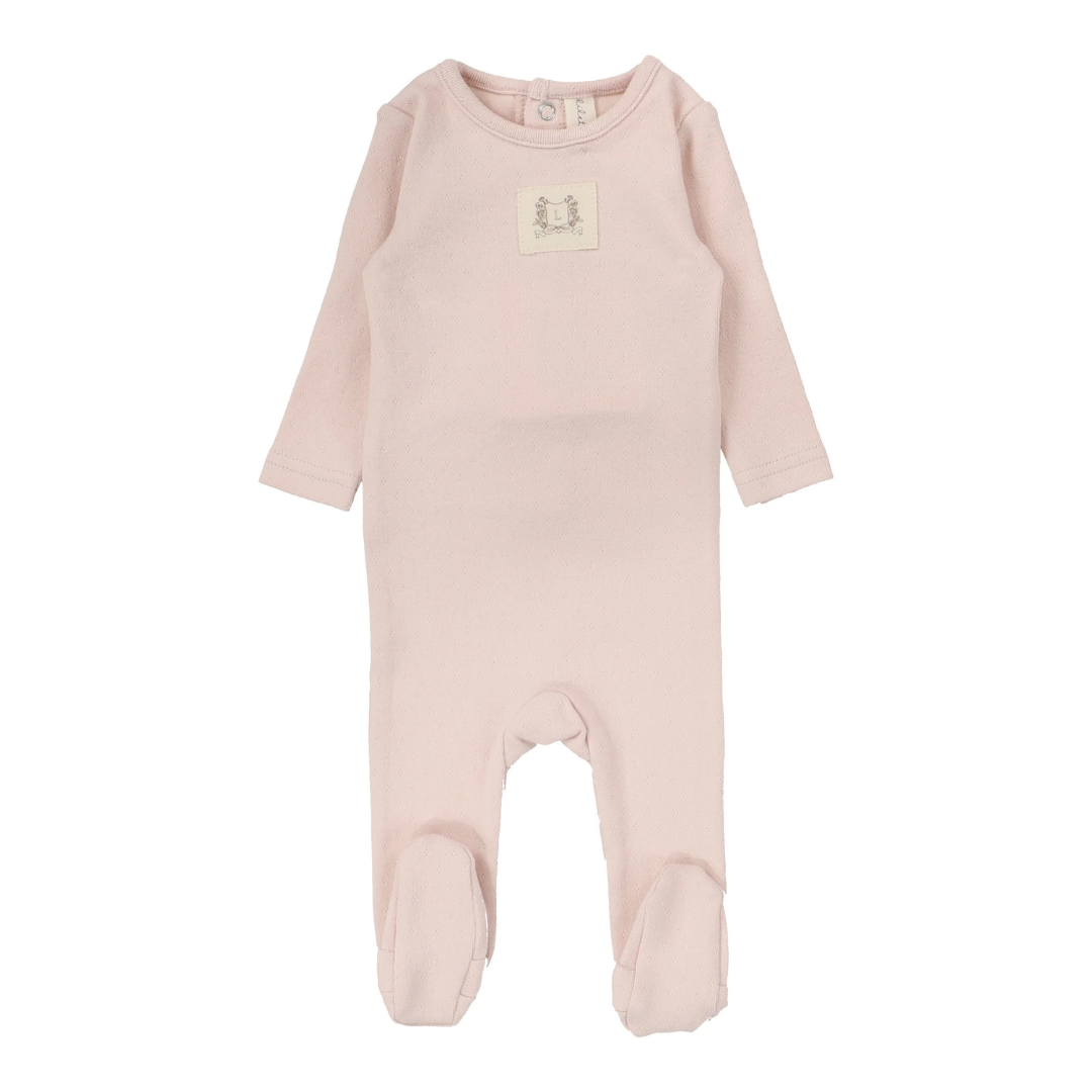 Lilette Pointelle Emblem Footie - PEF