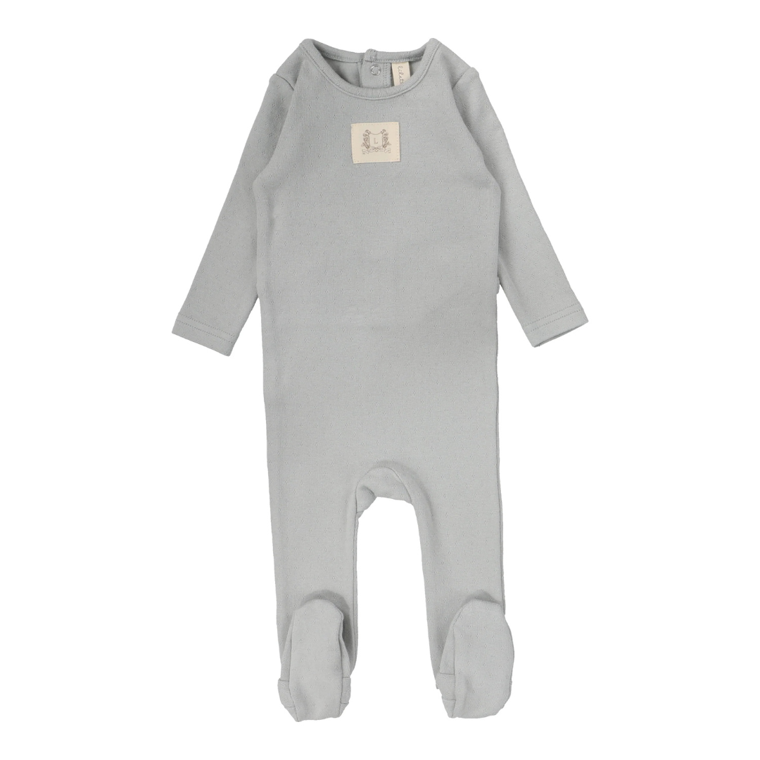 Lilette Pointelle Emblem Footie - PEF