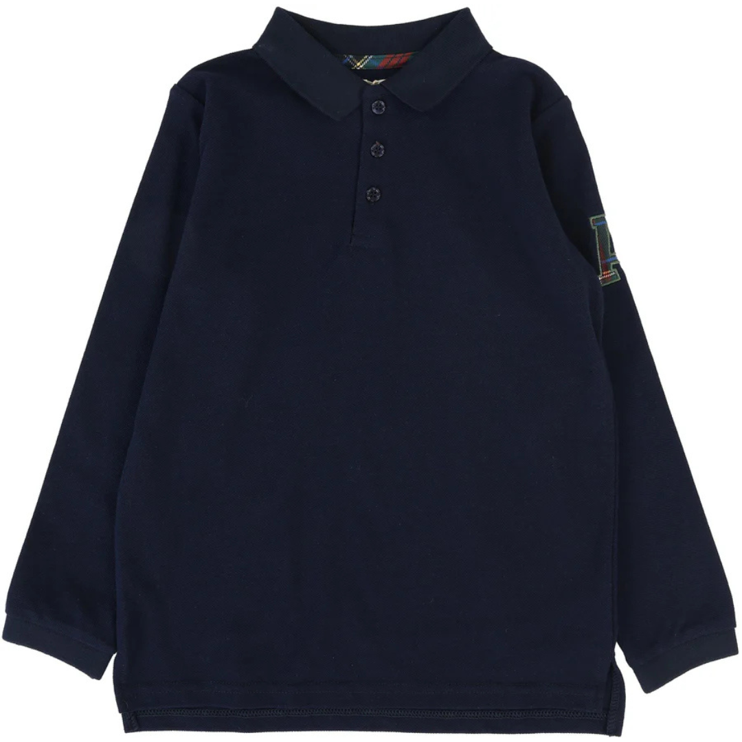 Lil legs Plaid Detail Polo - PDP-AW25