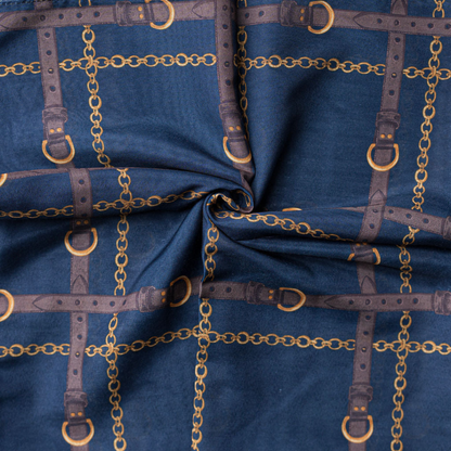 Nicsessories Equestrian Buckle Headscarf - Nic-08-AW25