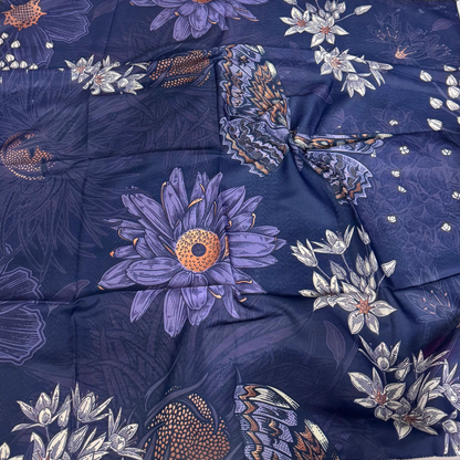 Nicsessories Midnight Garden Headscarf - Nic-10-AW25